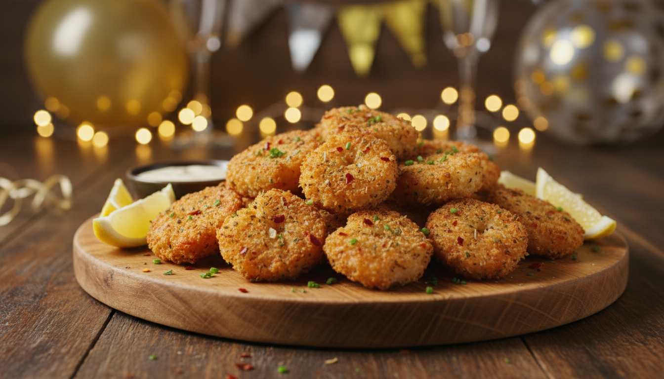 découvrez ces bouchées de crevettes croustillantes, préparées sans cuisson au four, parfaites pour séduire tous vos invités lors du réveillon.