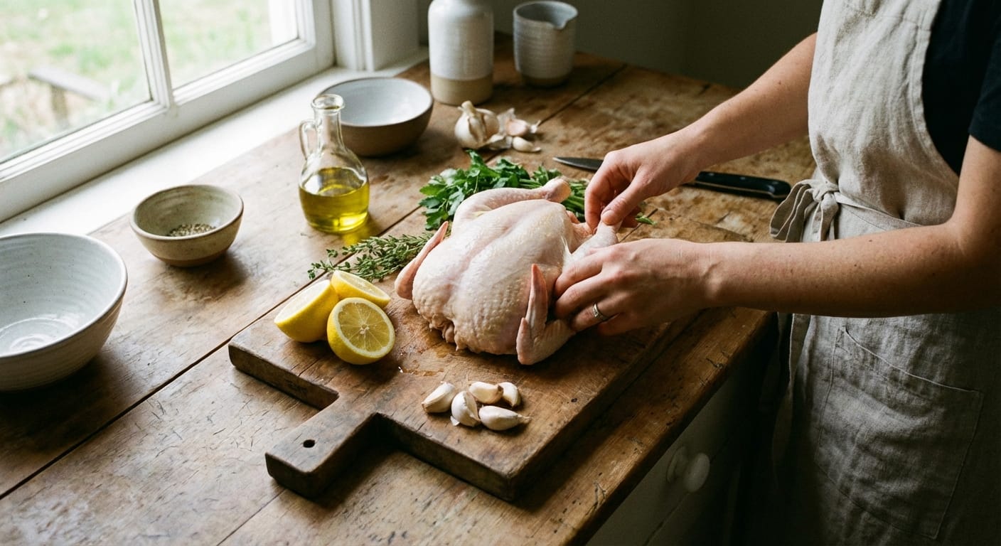 apprenez à sublimer vos repas avec un poulet rôti citron-ail savoureux et facile à préparer. une recette qui ravira vos papilles et vos convives.