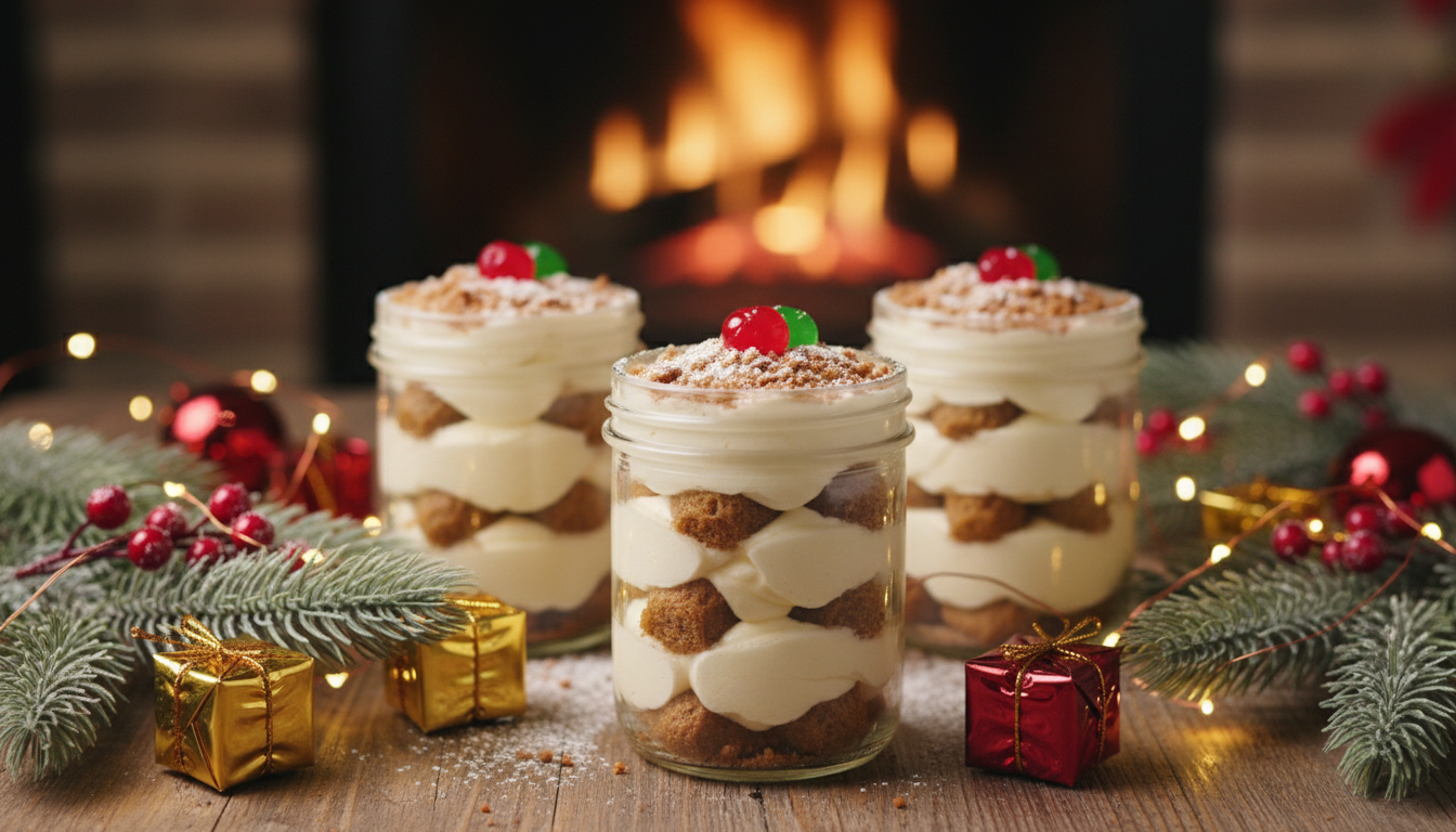 savourez un tiramisu de noël fondant alliant la douceur des spéculoos et la richesse du mascarpone, préparé sans cuisson pour une gourmandise facile et festive.