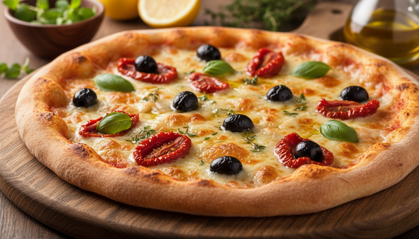 découvrez notre recette savoureuse de pizza au fromage de brebis, un véritable délice méditerranéen qui ravira vos papilles à chaque bouchée.