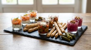 découvrez notre recette facile et gourmande de verrines aux crudités et fromage frais, idéale pour un apéritif sain et raffiné.