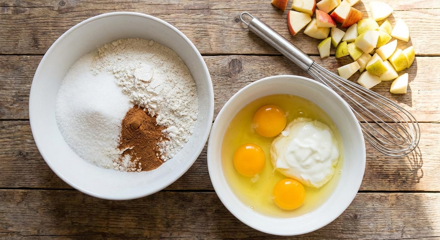 découvrez notre gâteau délice pomme-poire, ultra facile à préparer, idéal pour des goûters frais et gourmands. une recette simple et savoureuse pour régaler petits et grands.