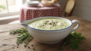 découvrez notre sauce crémeuse au poivre vert et fromage frais, parfaite pour apporter une touche gourmande et raffinée à vos plats préférés.