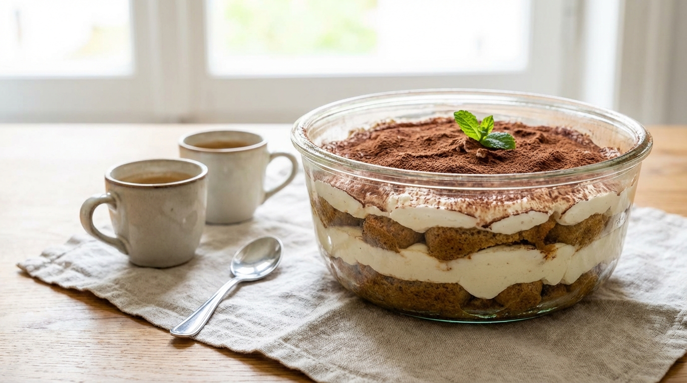 découvrez notre recette authentiquement française de tiramisu au fromage frais, un dessert délicieux et facile à préparer pour régaler vos papilles.