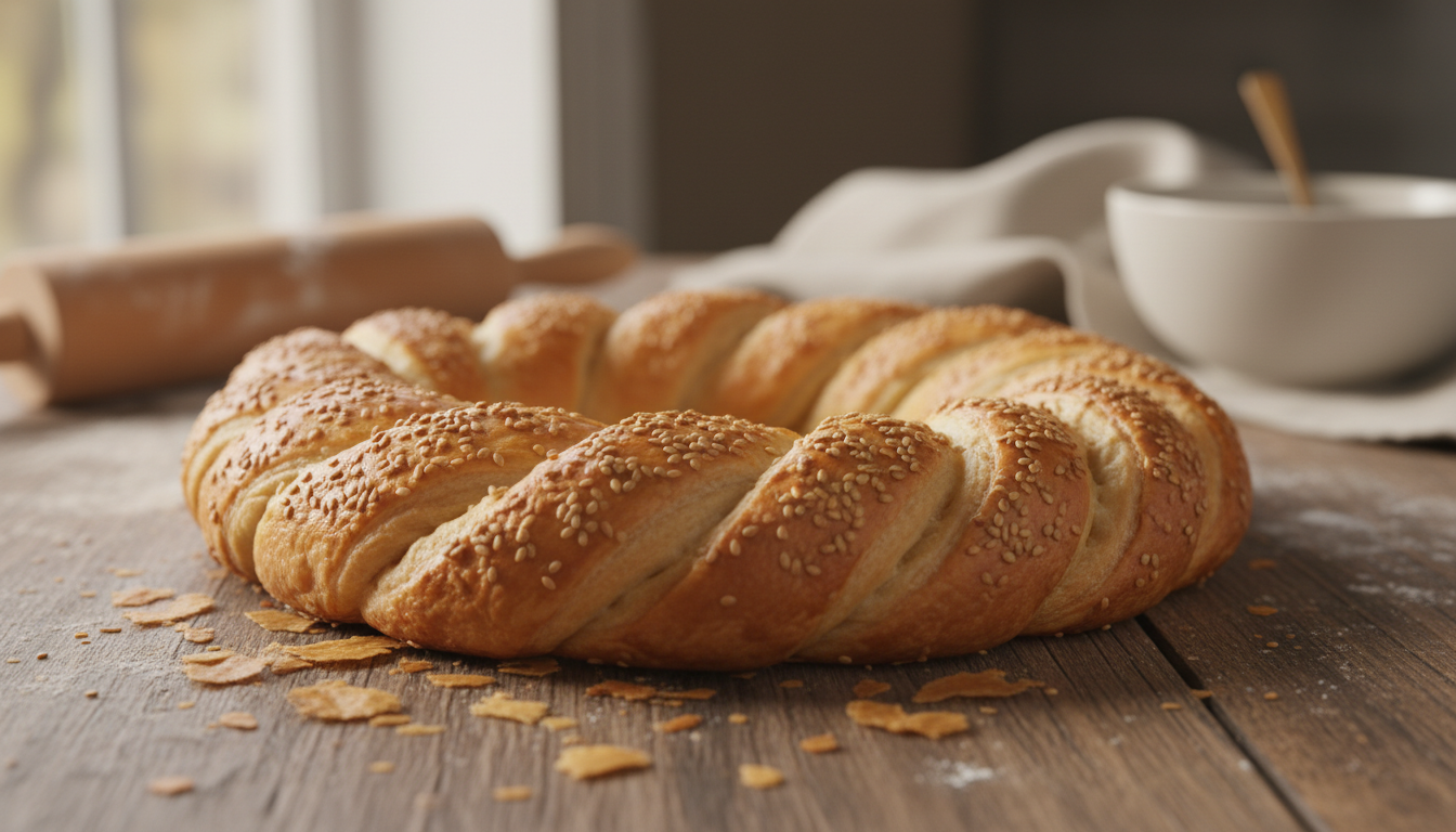 découvrez la couronne feuilletée, une alternative élégante aux toasts et verrines, parfaite pour impressionner vos invités lors du réveillon.