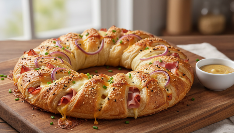 découvrez la couronne feuilletée, une alternative raffinée aux toasts et verrines, idéale pour impressionner vos invités lors du réveillon. facile à préparer et délicieuse, elle ravira toutes les papilles.