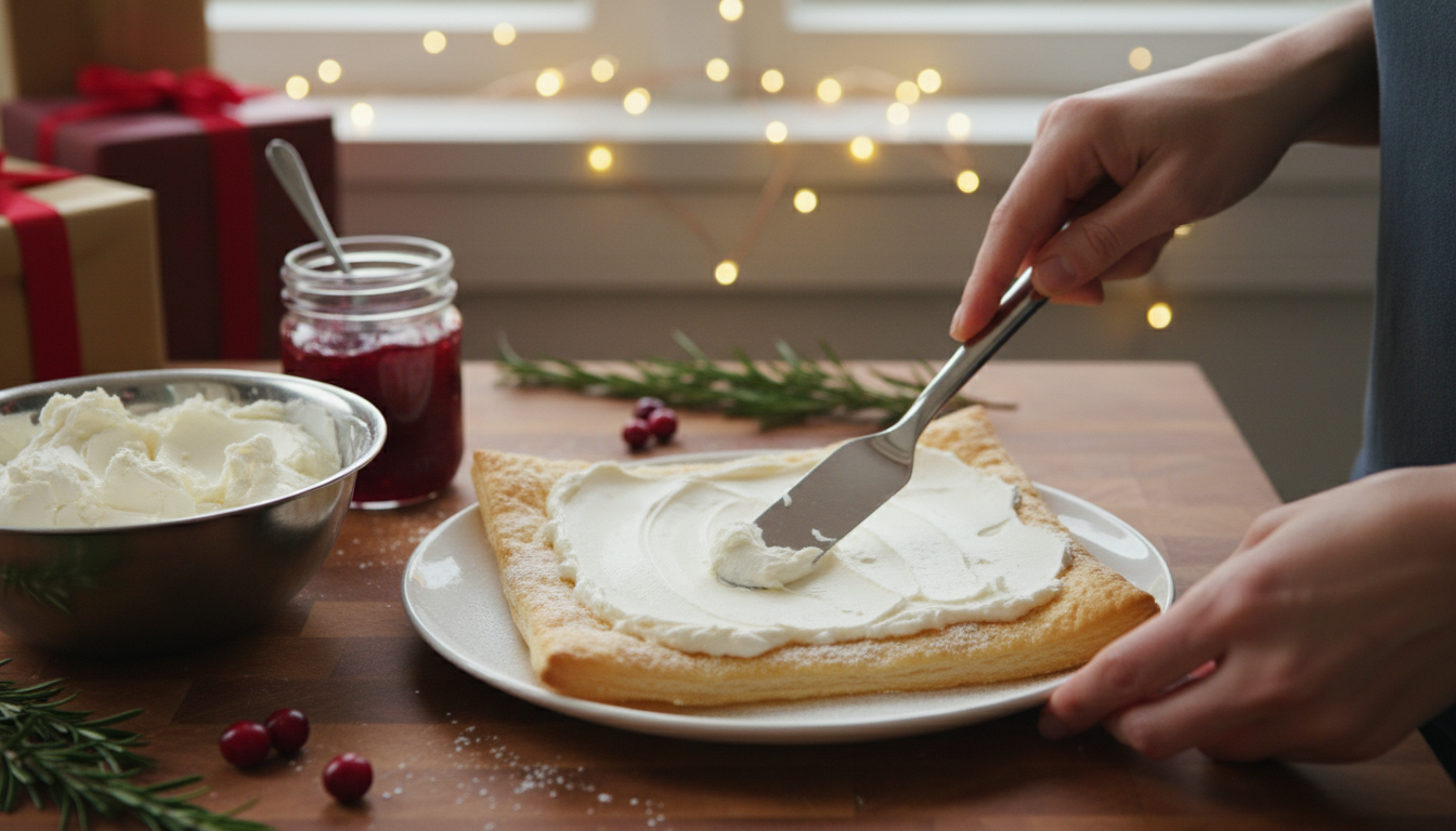 découvrez la tresse feuilletée saumon-fromage, une recette gourmande et originale qui remplacera vos toasts traditionnels pour un apéro de noël inoubliable !