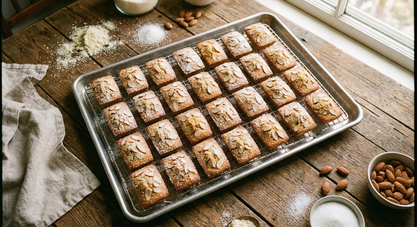 découvrez nos financiers légers à la poudre d'amande, une délicieuse recette sans jaunes d'œufs, parfaite pour une gourmandise saine et savoureuse.