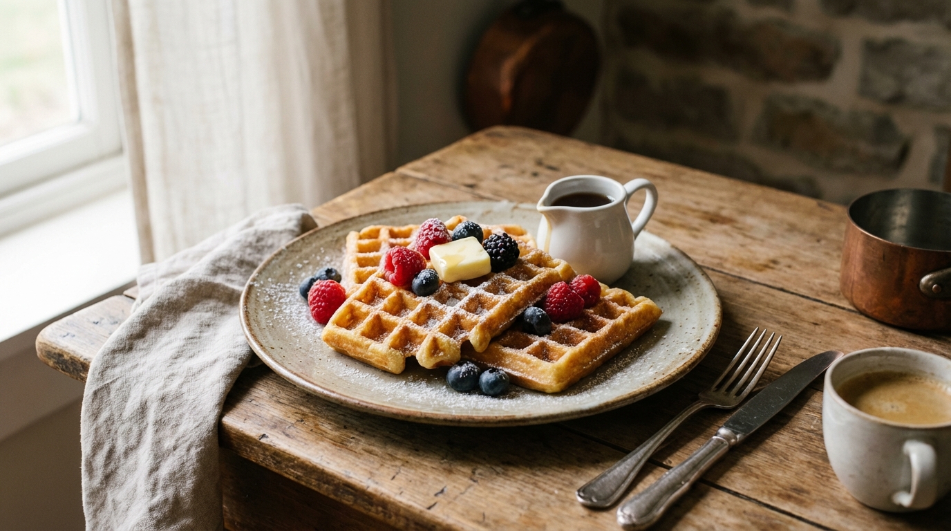 découvrez notre recette simple et rapide pour des gaufres légères et express, parfaites pour un goûter gourmand en un rien de temps !
