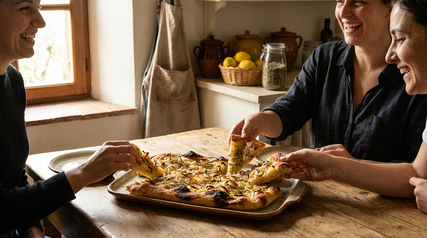 découvrez ma recette irrésistible de scarpaccia maison qui a conquis mes invités, et pourquoi ils en redemandent encore !