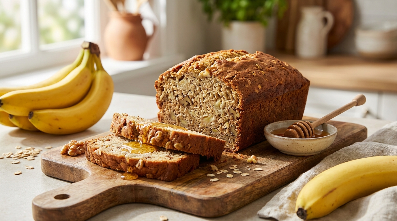 découvrez notre recette de banana bread healthy, délicieuse et surprenante, qui séduit les amateurs de gourmandise équilibrée.