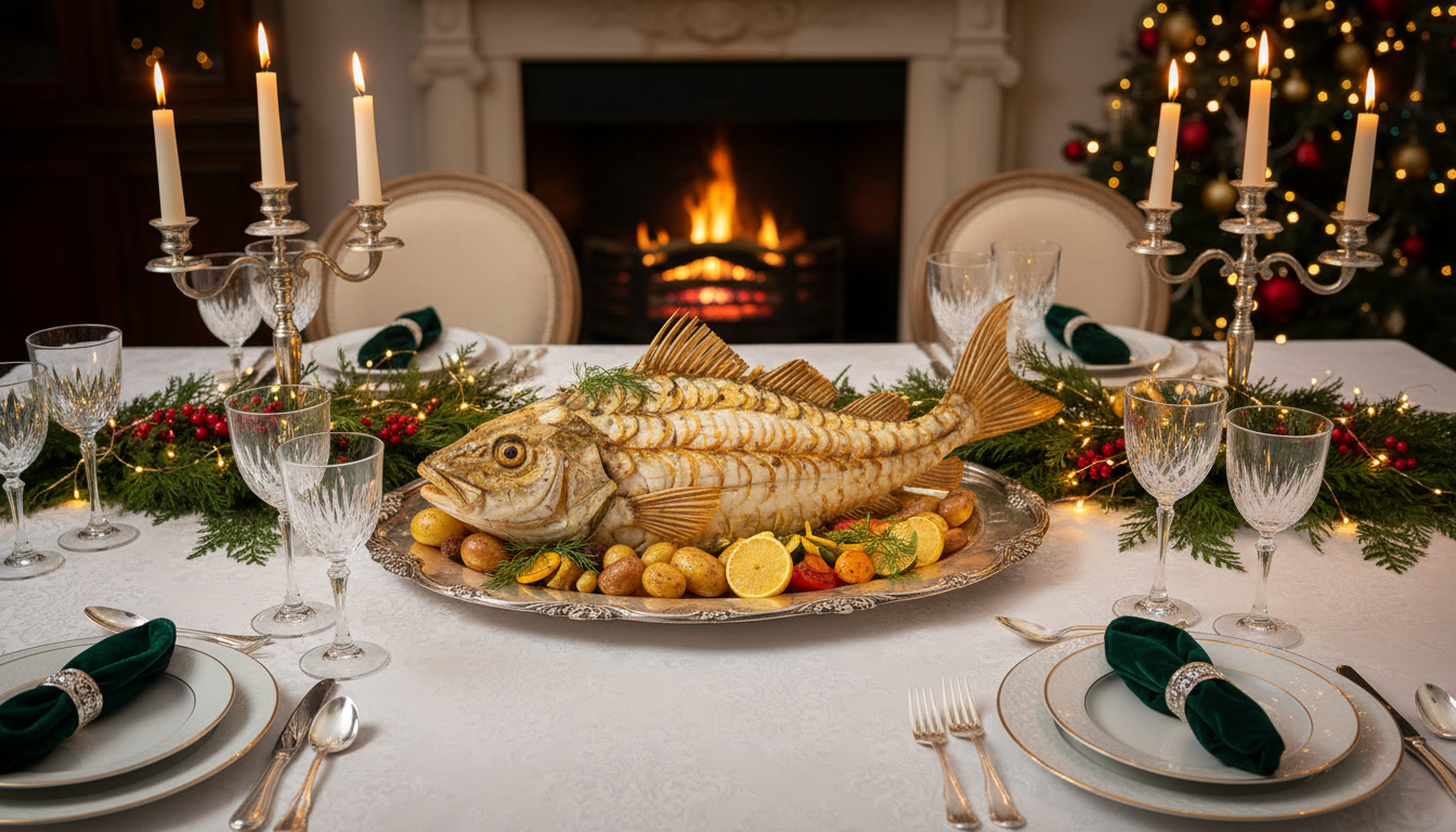 découvrez comment le cabillaud, poisson abordable, peut sublimer vos tables de réveillon avec élégance grâce à des recettes trompe-l'œil raffinées.