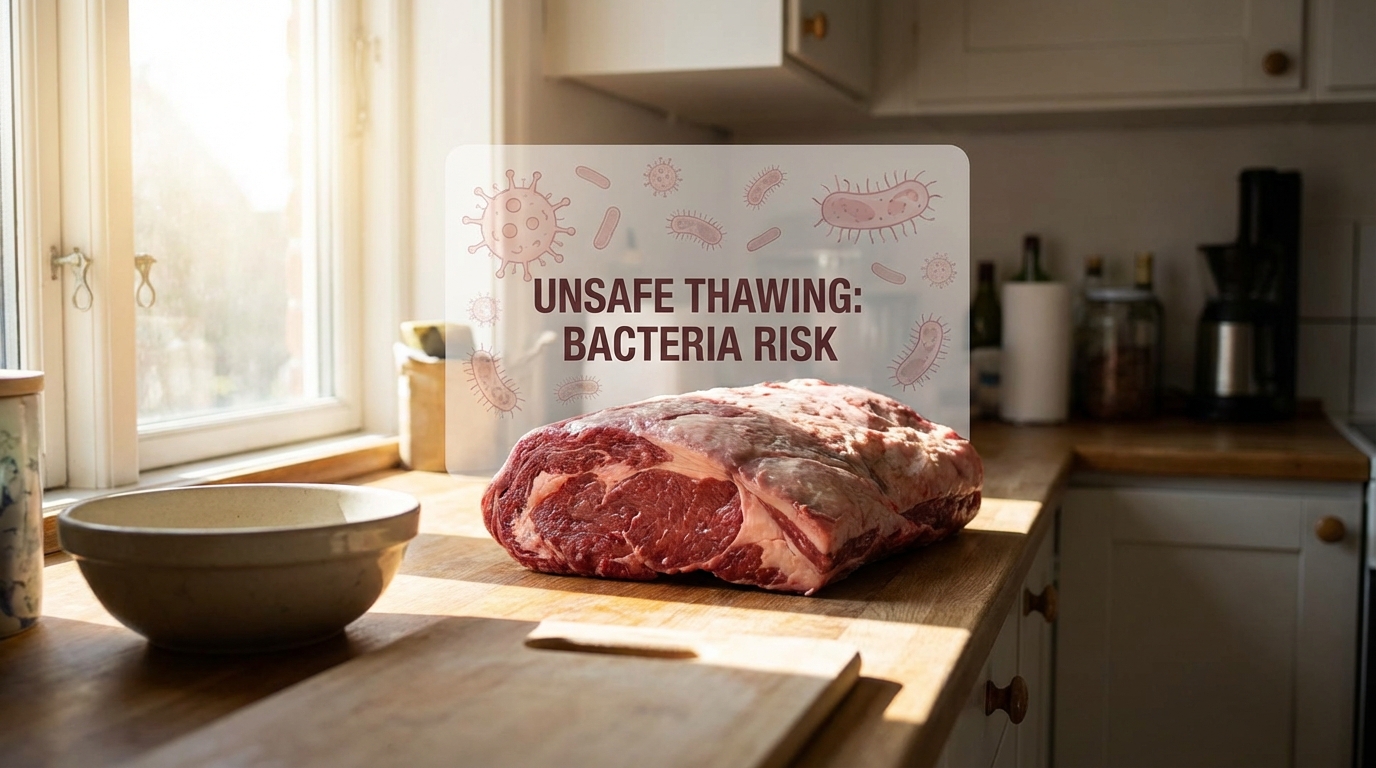 découvrez l'erreur capitale à éviter absolument lors de la décongélation de votre viande pour garantir sécurité et saveur optimale.