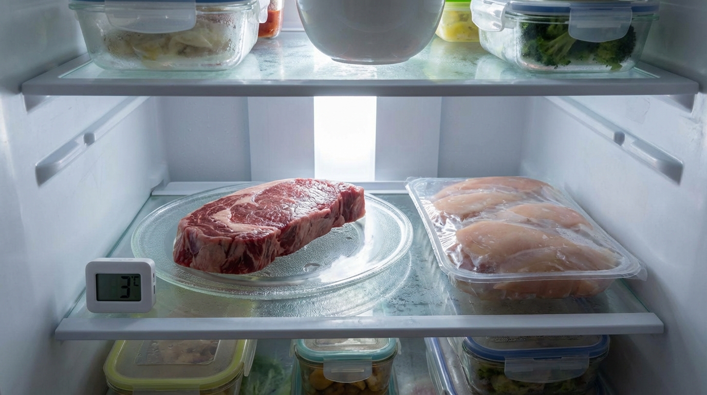 découvrez l'erreur incontournable à éviter pour décongeler votre viande en toute sécurité et préserver sa qualité.