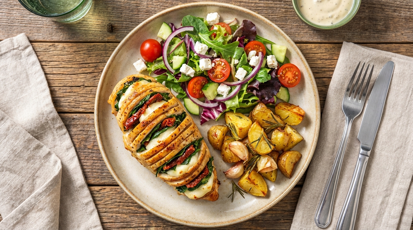 découvrez la recette du poulet hasselback, un plat irrésistible et facile à réaliser qui impressionne à chaque repas. savourez des saveurs délicates et une présentation élégante pour vos invités.