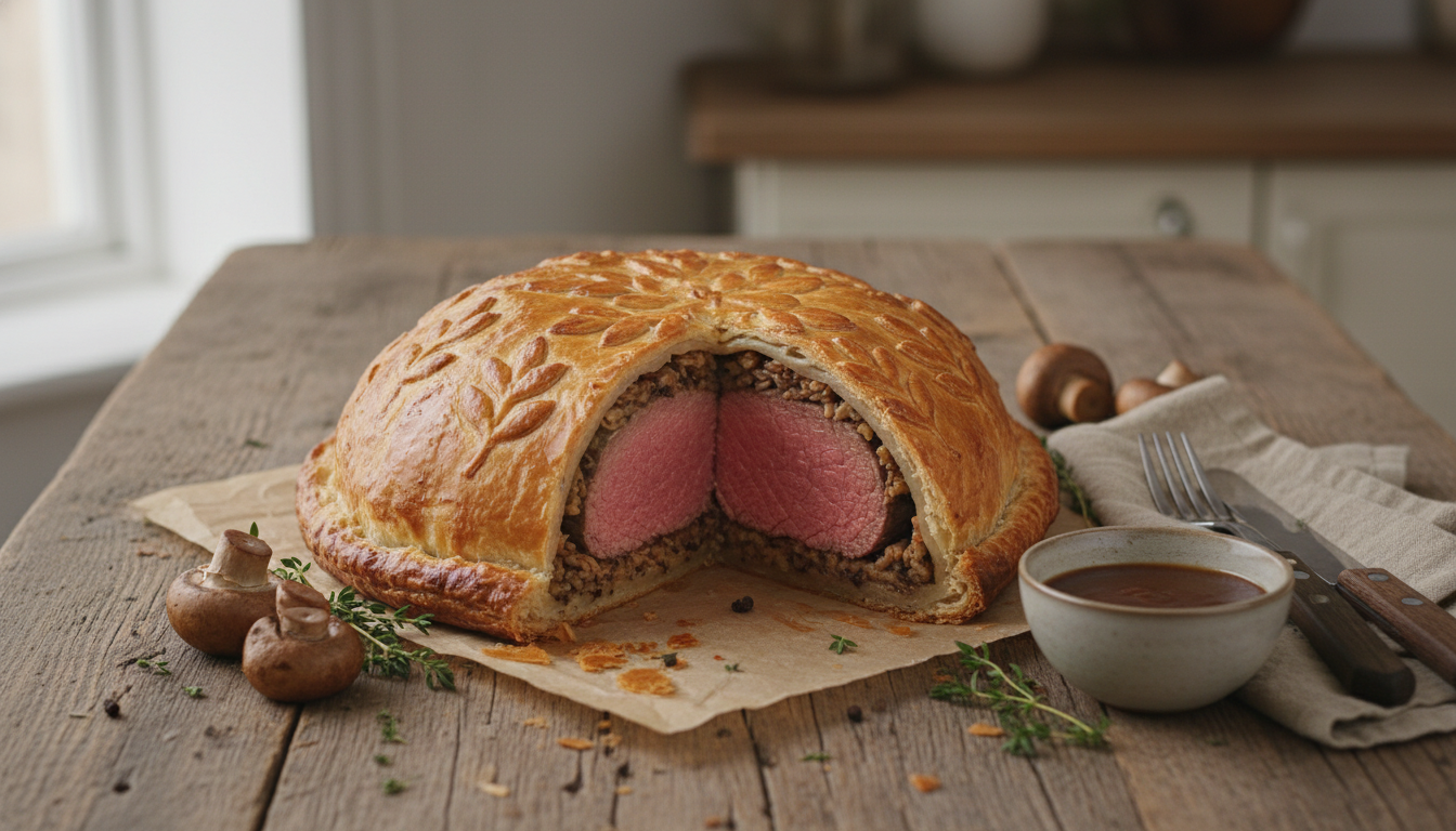 découvrez comment réussir un réveillon exceptionnel en vous inspirant de gordon ramsay avec un bœuf wellington grandiose qui impressionnera tous vos convives.
