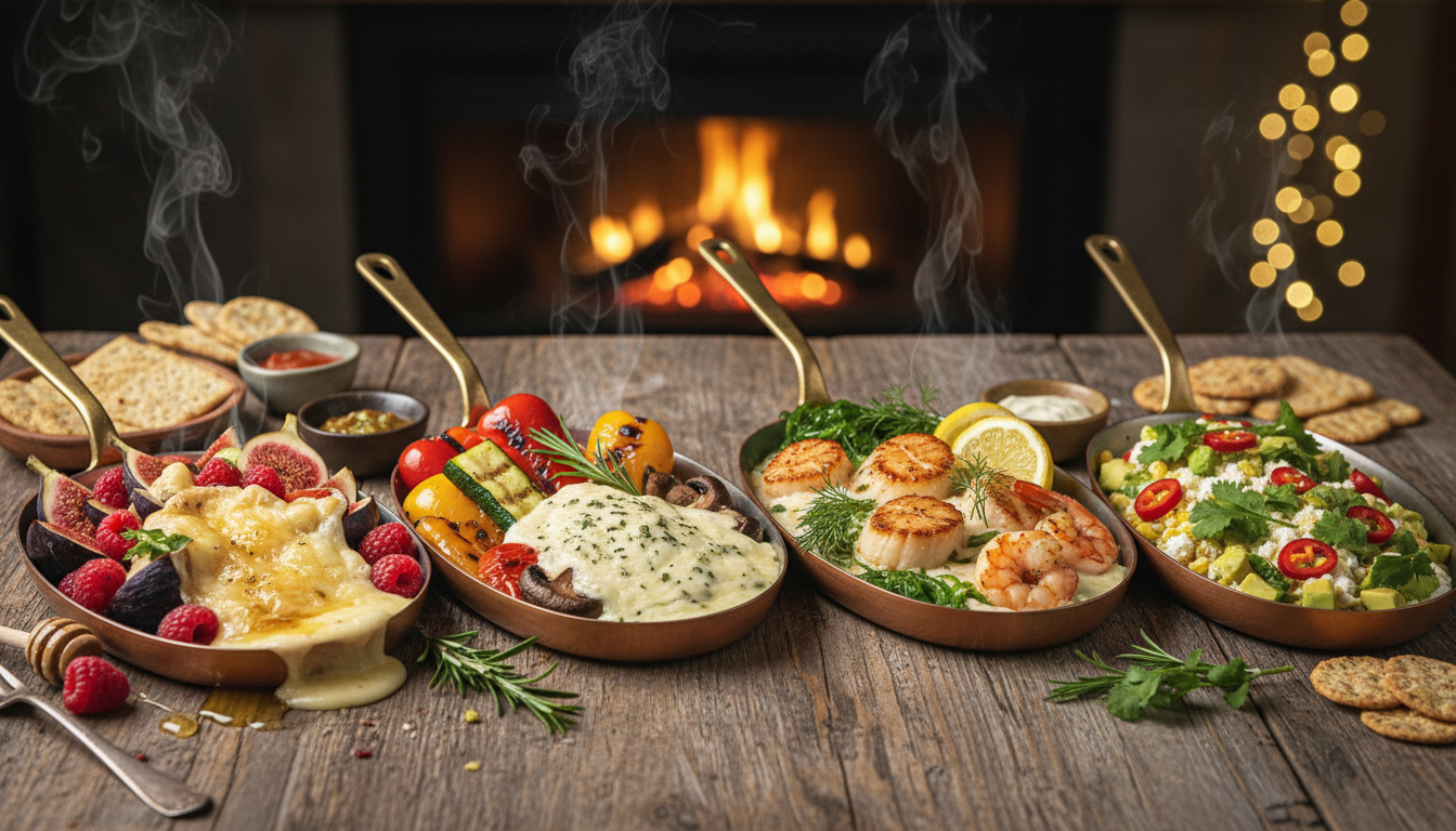 découvrez des raclettes réinventées aux saveurs sucrées, végétariennes, marines et thématiques, des nouveautés originales qui révolutionnent la tradition gourmande.