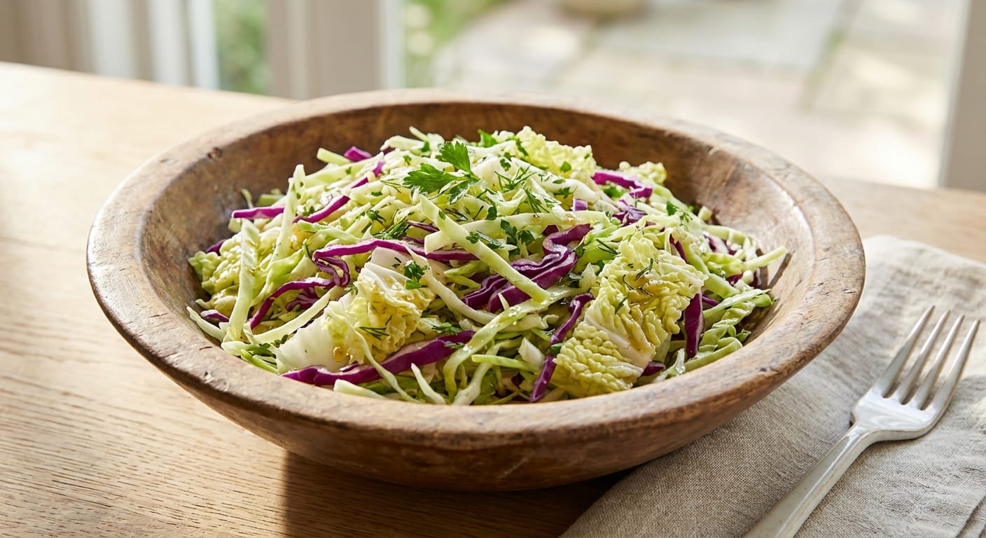 découvrez notre recette de salade fraîcheur aux trois choux, alliant santé et saveur pour régaler petits et grands avec des ingrédients frais et croquants.