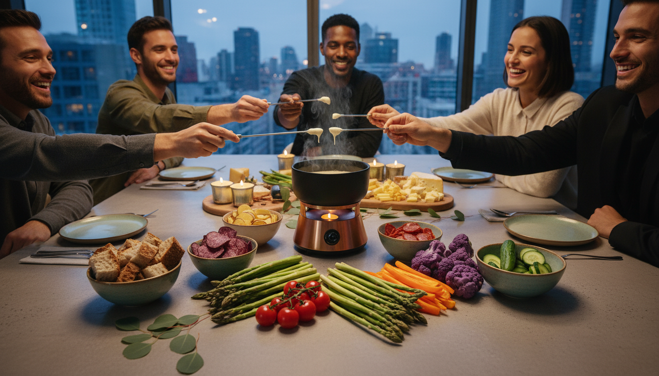 découvrez une fondue aux poivres délicieuse, parfaite pour un apéritif convivial entre amis ou en famille. savourez des moments chaleureux et gourmands.
