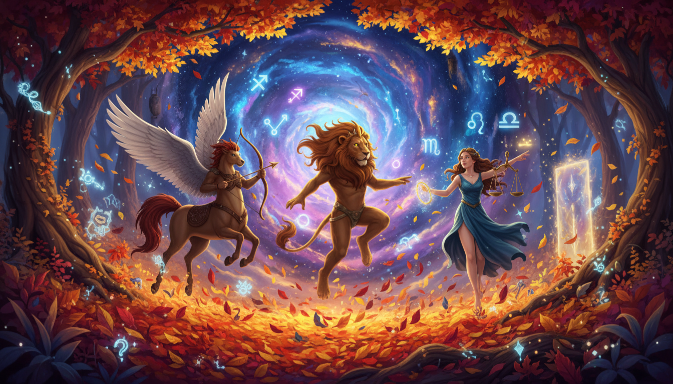 découvrez quels sont les 3 signes du zodiaque que l'astrologue prédit pour vivre un automne exceptionnel, plein de surprises et d'opportunités.