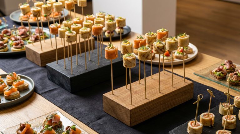 découvrez nos sucettes de crêpes légères garnies de saumon fumé et de fromage frais, une délicieuse gourmandise raffinée parfaite pour vos apéritifs ou entrées.