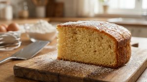 Gâteau fondant moelleux au chocolat, décoré de fruits frais et crème, mettant en avant la texture parfaite