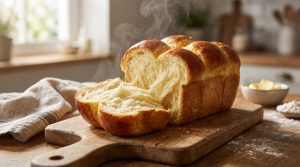 Brioche moelleuse inratable avec mie filante, recette facile