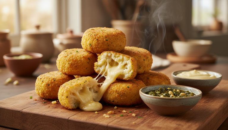 découvrez des croquettes de chou-fleur au comté, à l’intérieur fondant et à l’extérieur croustillant, pour réinventer votre apéritif maison avec saveur et originalité.