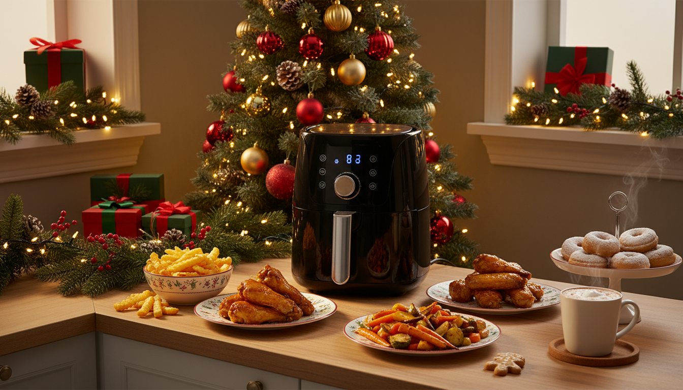 découvrez 20 recettes simples et délicieuses pour maîtriser votre nouvelle friteuse à air et régaler toute la famille dès maintenant sous le sapin !