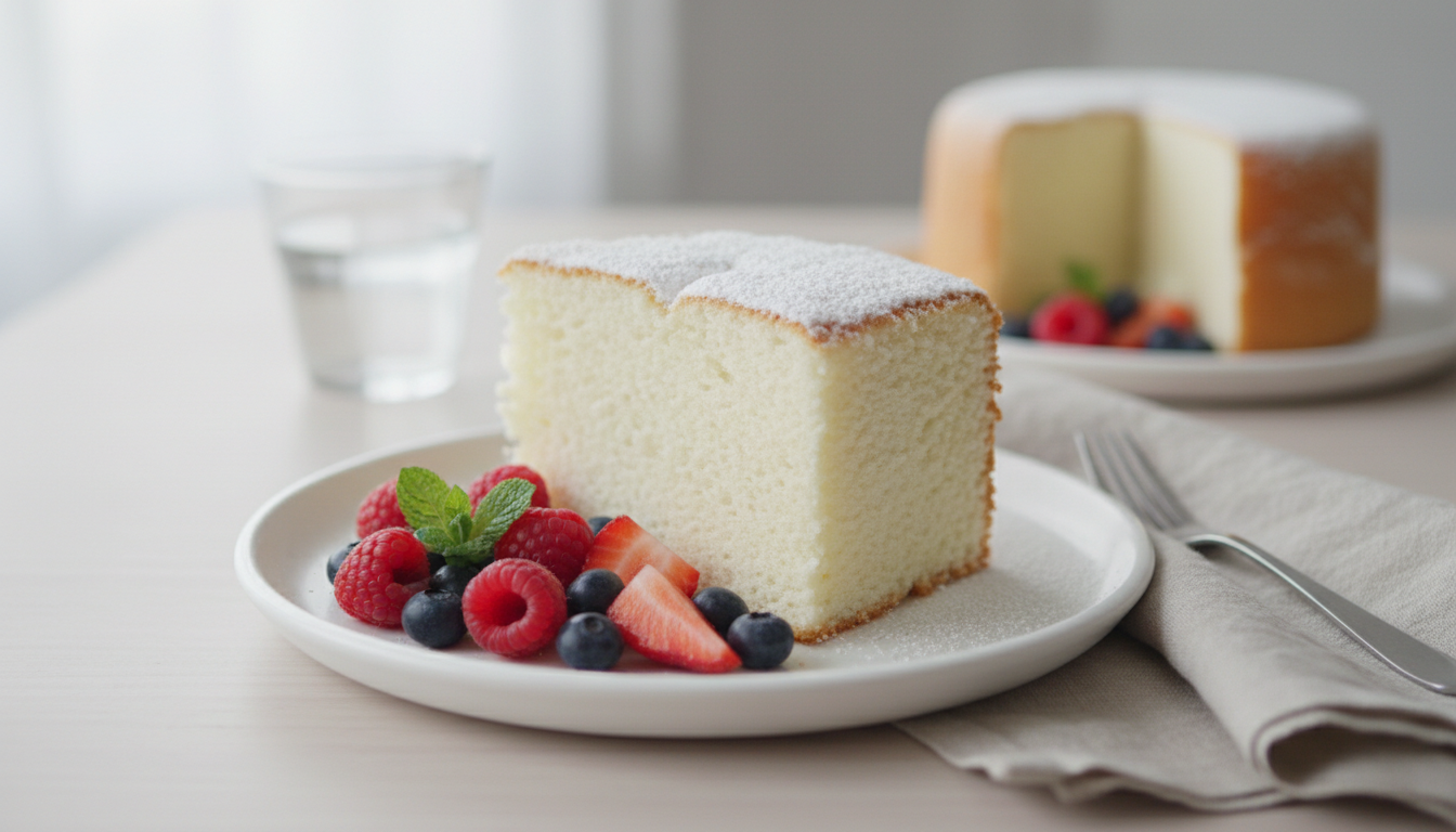 découvrez notre recette simple et gourmande d'angel cake aérien, un gâteau léger et délicieux parfait pour toutes les occasions.