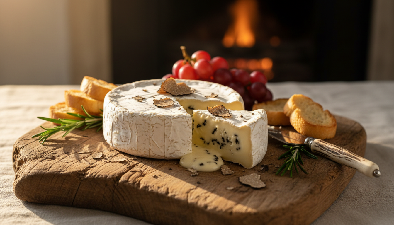 découvrez la recette maison du brie truffé par noémie honiat pour un apéro chic et raffiné, alliant saveurs gourmandes et simplicité.