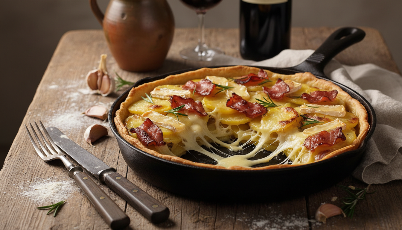 découvrez la recette de cette tarte aux pommes de terre apparemment simple, mais qui cache une astuce secrète réservée aux grands chefs pour un goût exceptionnel.