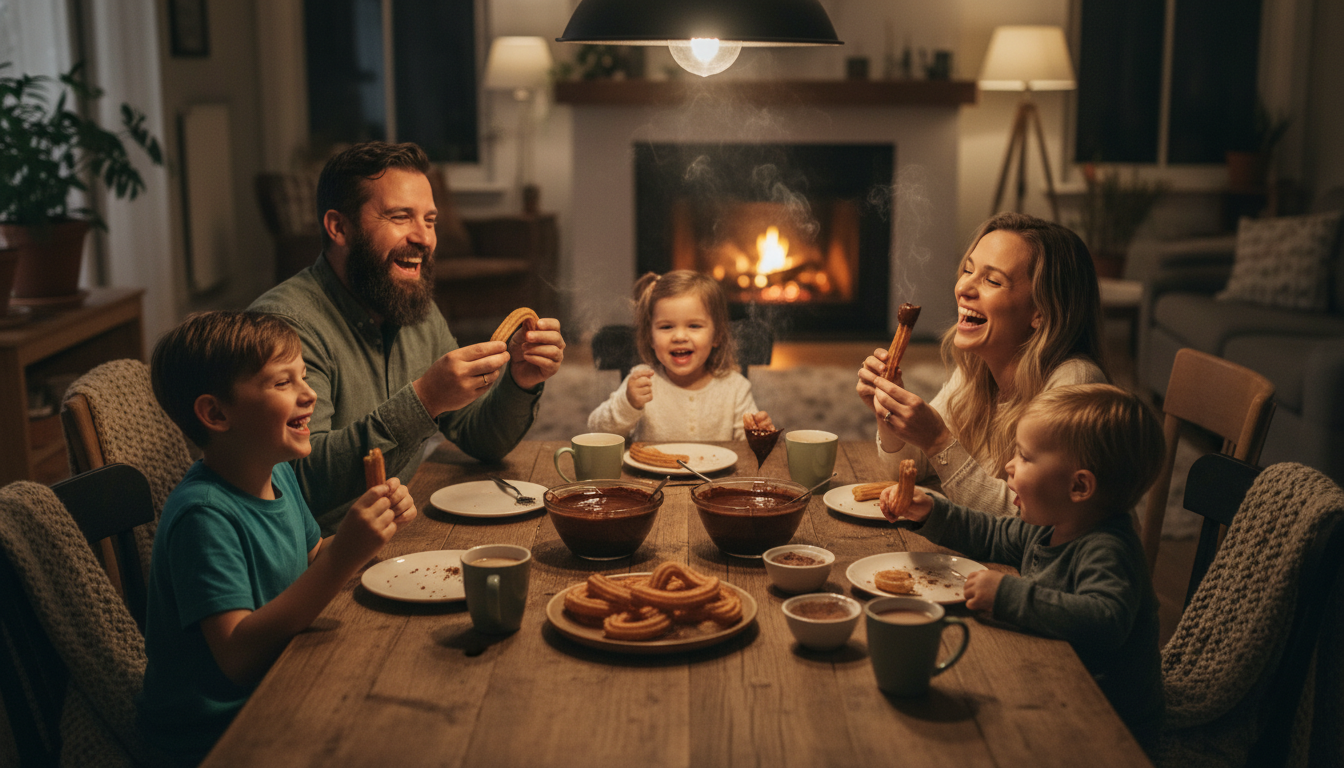 savourez des churros maison fumants, un goûter convivial et gourmand qui ravit petits et grands. recette simple pour un moment de partage inoubliable.