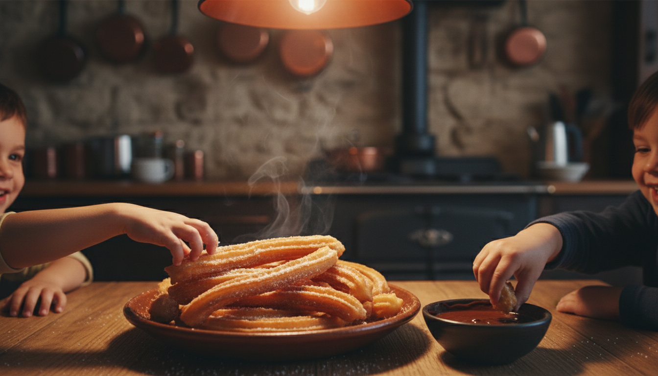 découvrez notre recette de churros maison fumants, parfaits pour un goûter convivial qui ravira petits et grands avec leur douceur croustillante.