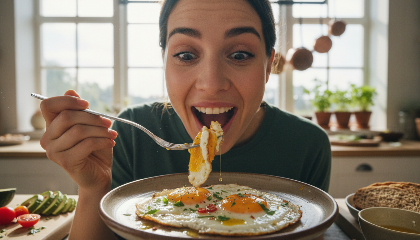 découvrez comment revisiter vos œufs frits en remplaçant l'huile et le beurre par une alternative plus saine et savoureuse pour un petit-déjeuner équilibré et gourmand.