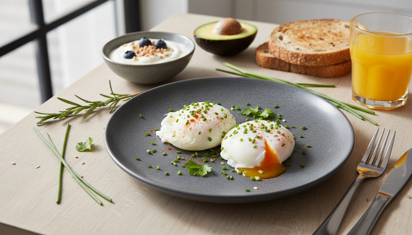 découvrez comment j’ai transformé mes œufs frits traditionnels en une version plus saine et savoureuse en remplaçant l’huile et le beurre par des alternatives nutritives.