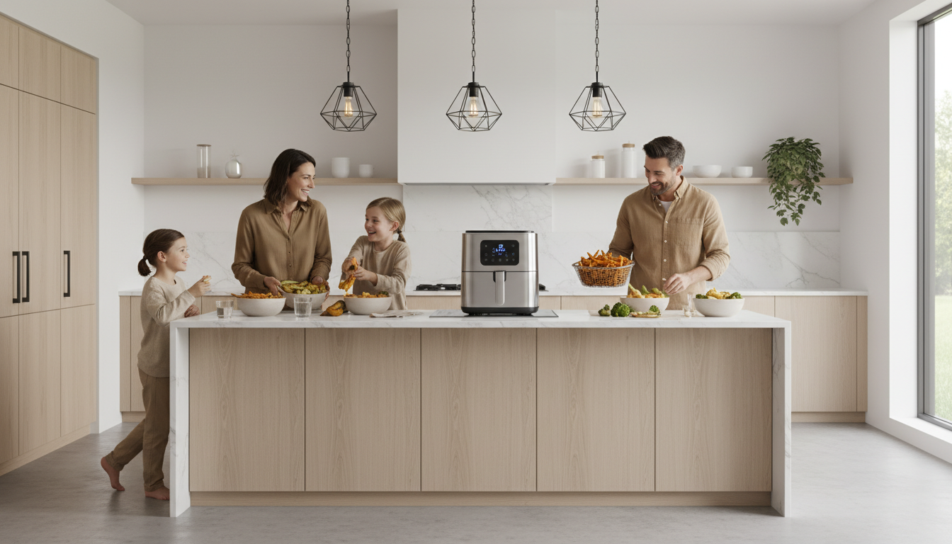 découvrez la friteuse sans huile oqcsuat 10l, alliant puissance et double compartiment pour une cuisson saine, rapide et efficace. profitez de repas gourmands sans huile en toute simplicité.