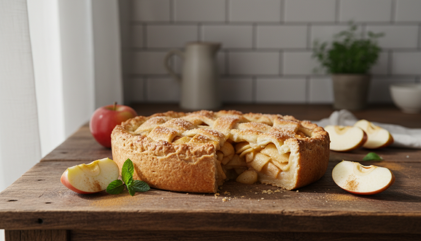 découvrez notre recette gourmande et légère d'apple pie, parfaite pour savourer un dessert classique aux pommes avec une touche saine et délicieuse.
