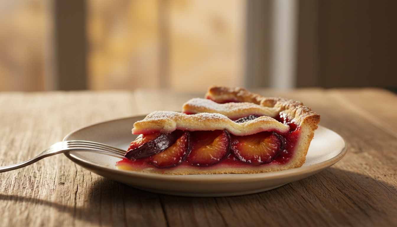 découvrez notre recette facile de tarte aux prunes maison, un dessert savoureux et naturel qui surpassera tous les gâteaux industriels. simple, rapide et délicieux !