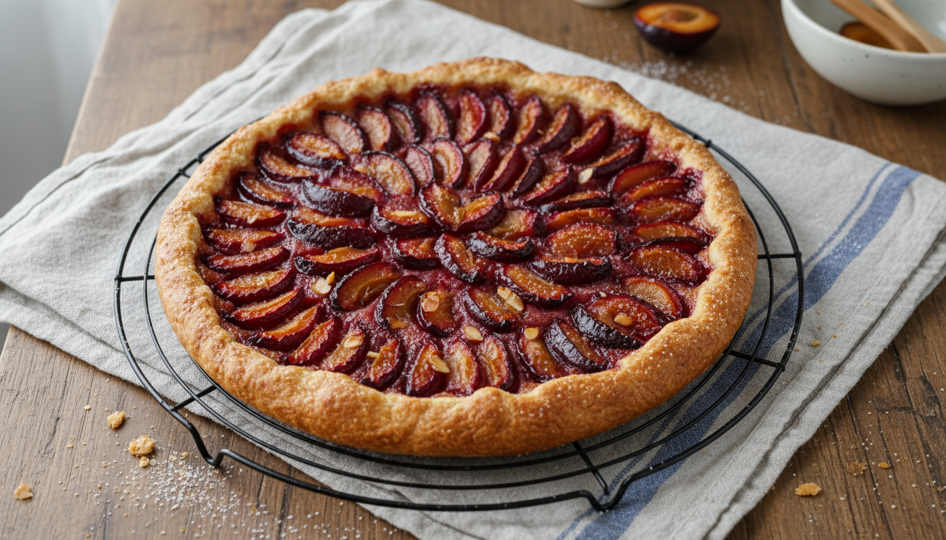 découvrez notre recette facile et rapide de tarte aux prunes maison, un dessert délicieux et naturel qui surpassera tous les desserts industriels. parfait pour régaler toute la famille !