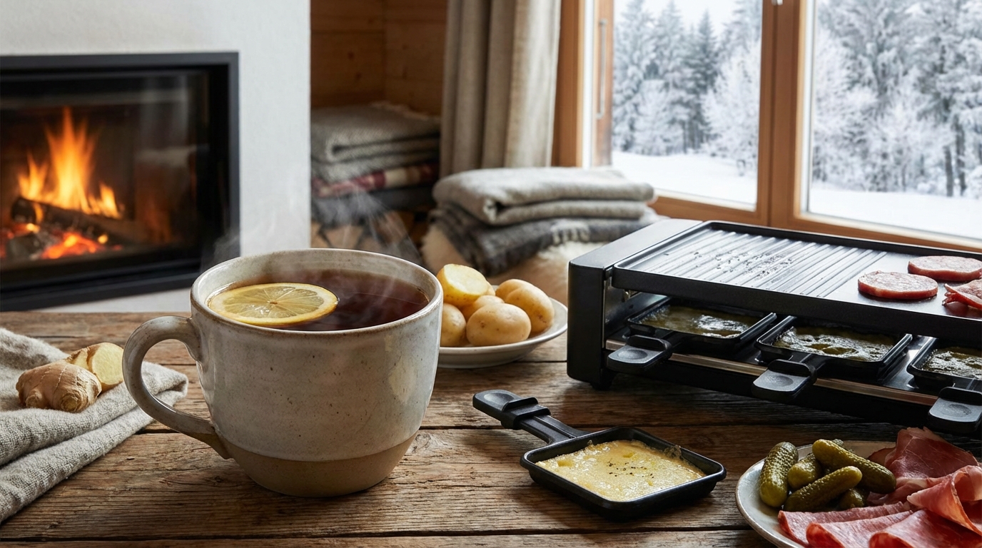 découvrez une boisson surprenante qui aide à neutraliser les calories de la raclette et profitez de vos repas sans culpabilité.