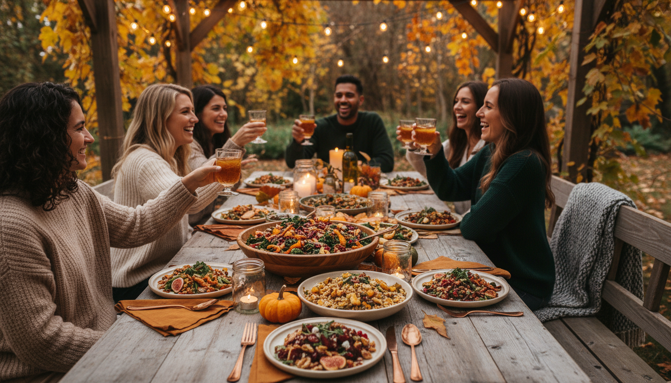 découvrez notre recette de salade gourmande alliant la douceur du butternut, la richesse des champignons et le fondant du fromage, parfaite pour savourer les saveurs de l'automne.