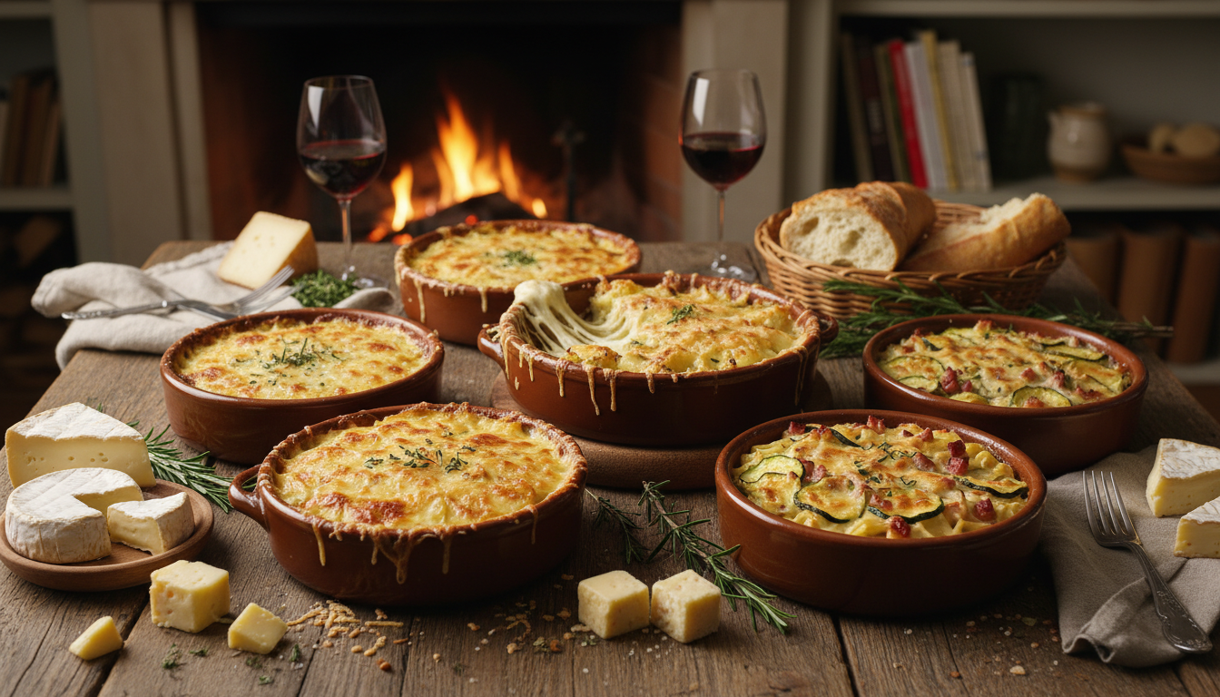 découvrez notre recette gourmande de gratin de chou-fleur au fromage à raclette, un délice fondant à savourer en toute convivialité.