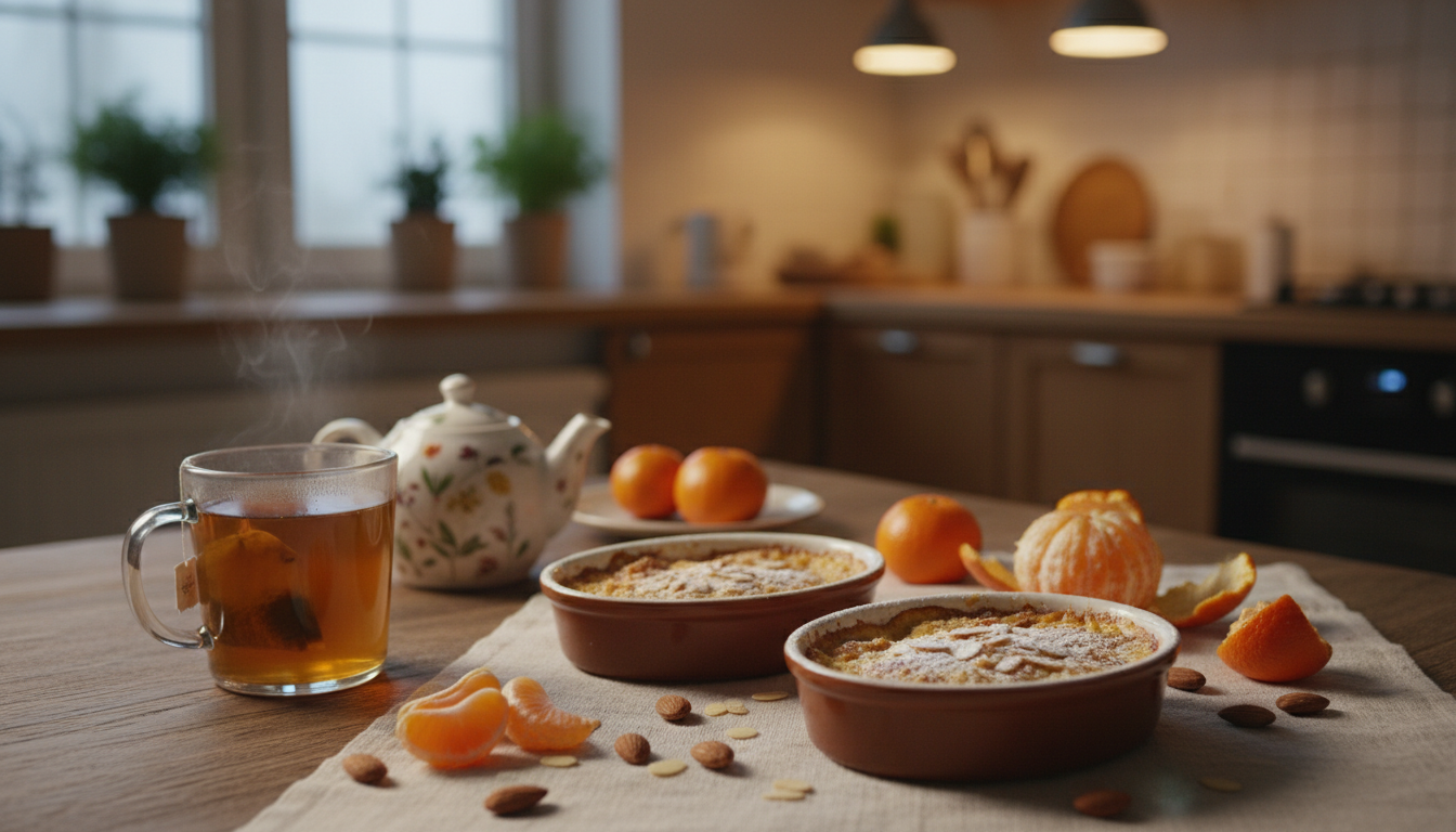 découvrez notre recette légère et savoureuse de gratin de clémentines à la poudre d’amande, un dessert gourmand et facile à préparer pour toutes les occasions.