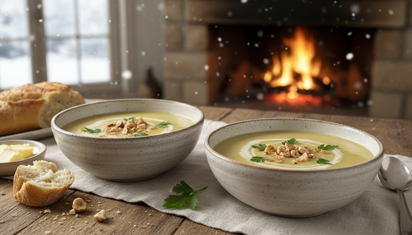 découvrez notre recette facile de velouté de panais à la crème légère, un délice onctueux parfait pour réchauffer vos repas avec douceur et simplicité.