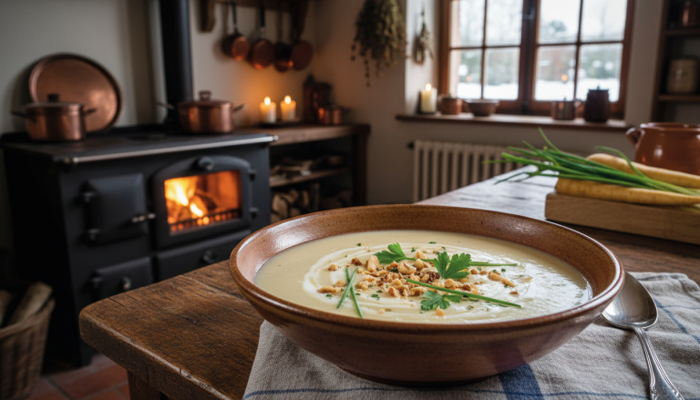 découvrez notre recette savoureuse de délice velouté de panais au fromage frais, parfaite pour un repas réconfortant et gourmand. simple à réaliser, ce velouté onctueux ravira vos papilles.