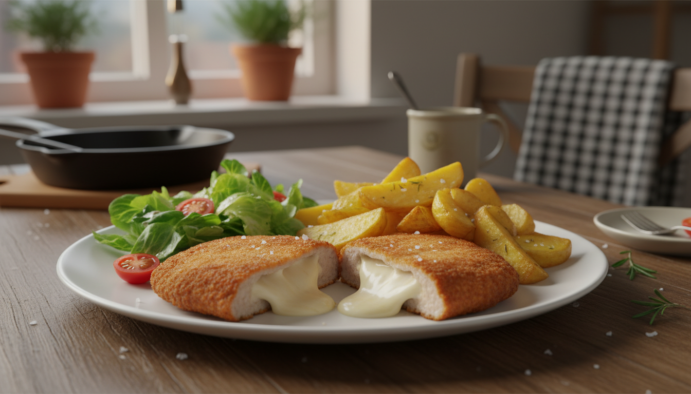 découvrez notre recette gourmande d'escalope fondante au fromage, simple à réaliser et savoureuse, parfaite pour un repas convivial et délicieusement fondant.