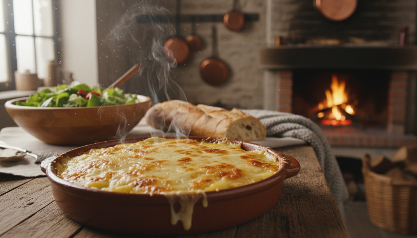 découvrez notre recette facile et gourmande de gratin de pommes de terre au fromage à raclette, parfaite pour un repas réconfortant et savoureux en toute simplicité.