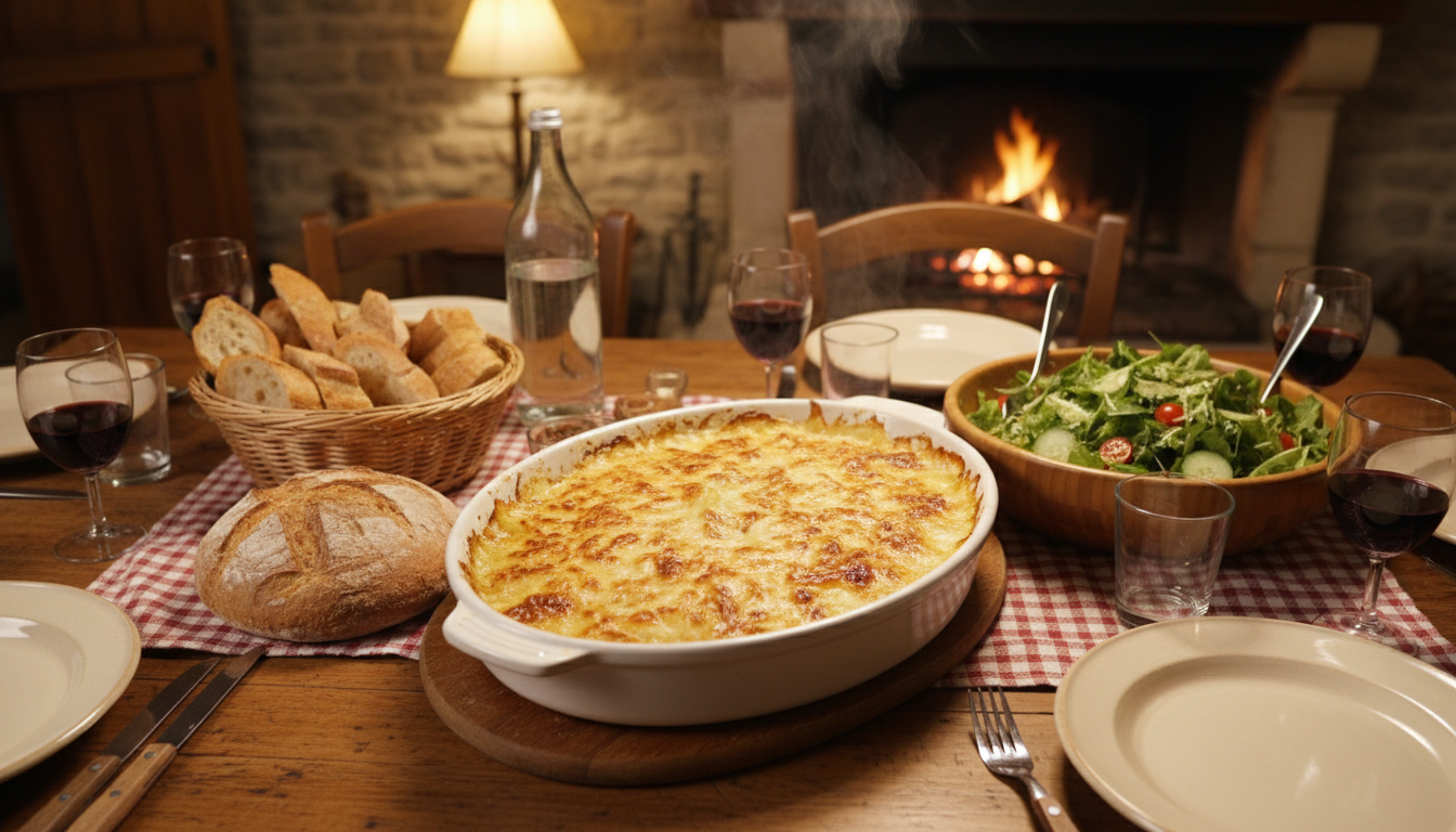découvrez notre recette gourmande et facile de gratin de pommes de terre au fromage à raclette, parfaite pour un repas réconfortant et savoureux en famille.