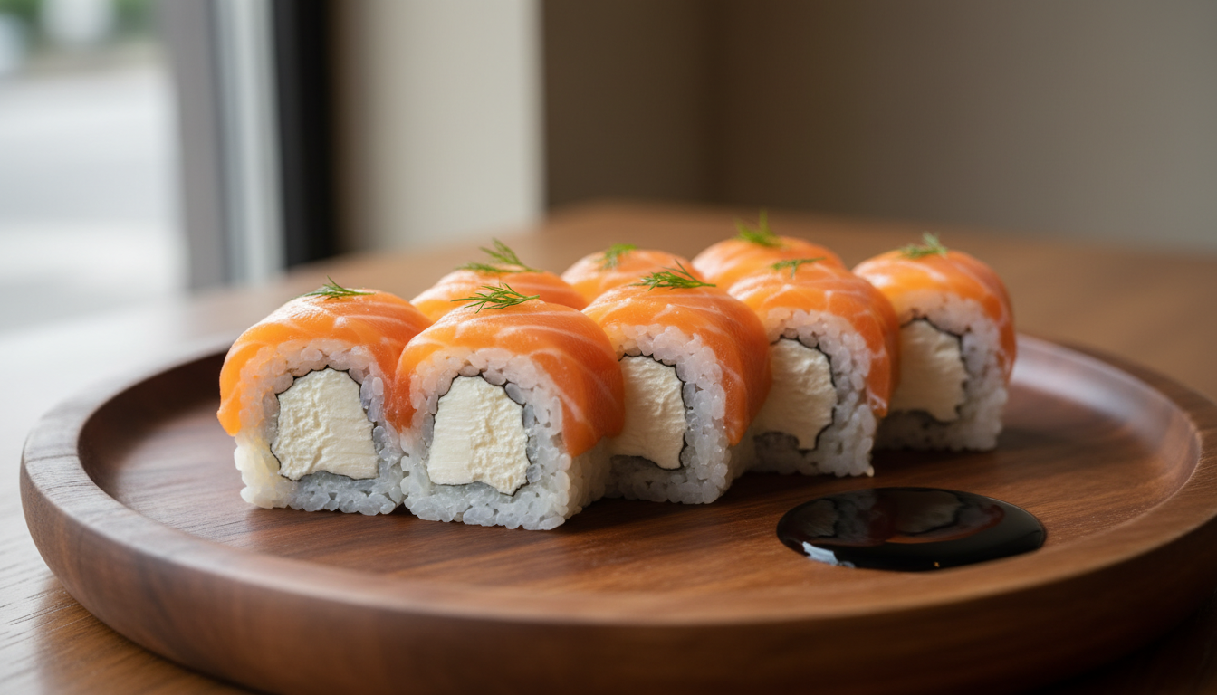 découvrez notre recette gourmande de makis au saumon et fromage frais, facile à préparer et parfaite pour un repas savoureux et frais. à tester absolument !